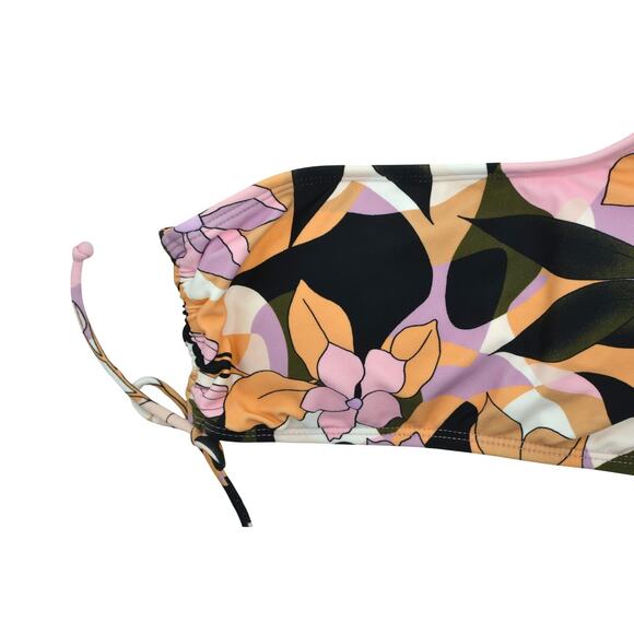 Salt + Cove Juniors' Floral-Print One-Shoulder Bikini Top - Picture 5 of 6
